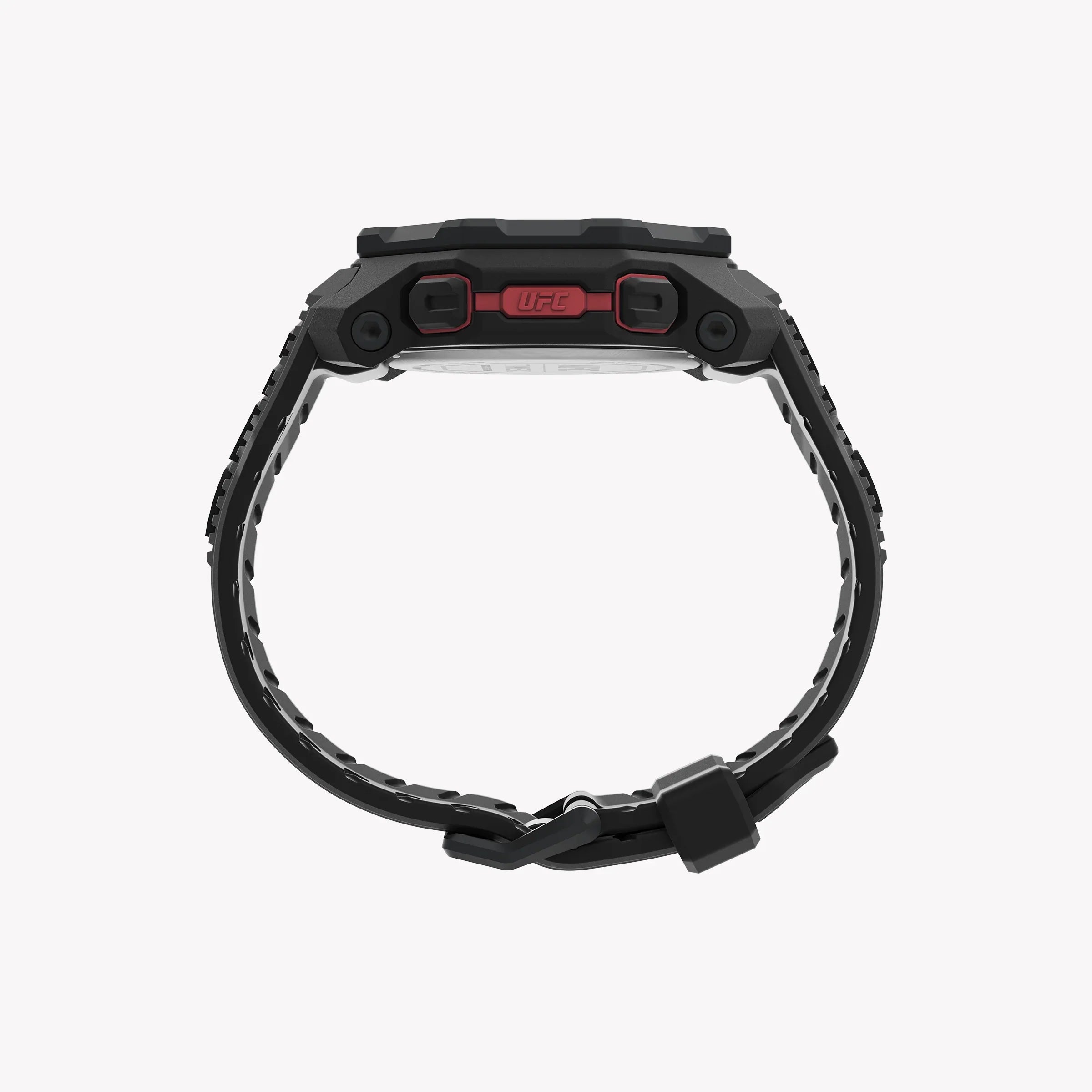 Timex Ufc Knockout Watch, Matte Black Resin Case | Tw2v88100-4