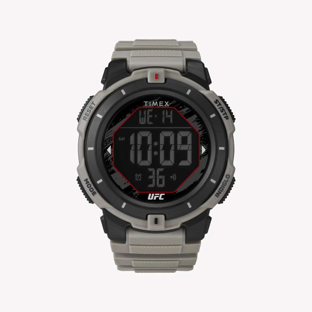 Timex Men's Resin Watch, Black/Tan | Ufc Rumble Digital-0