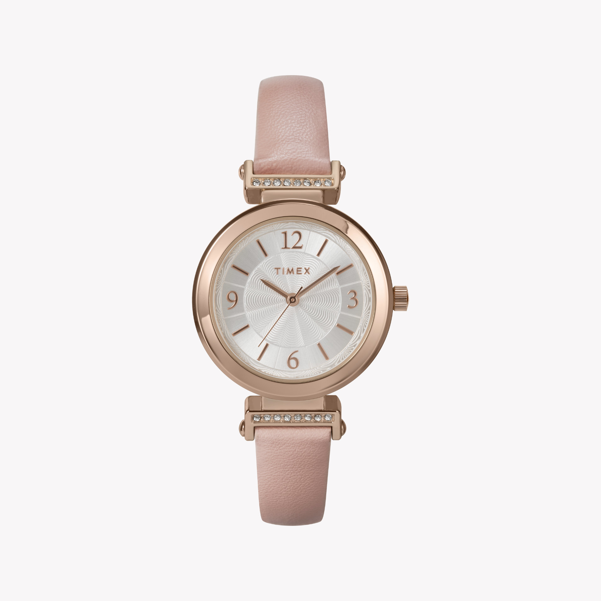 Timex Women's Rose Gold, Pink Leather | Tw2w96300