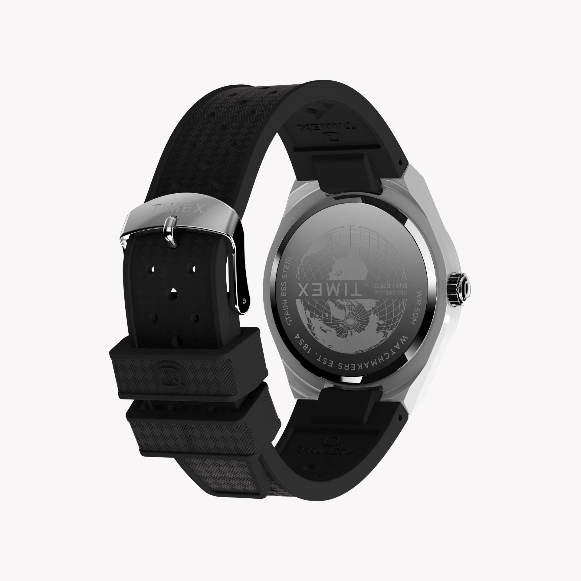 Timex Men's Stainless Steel, Black | Tw2y12200