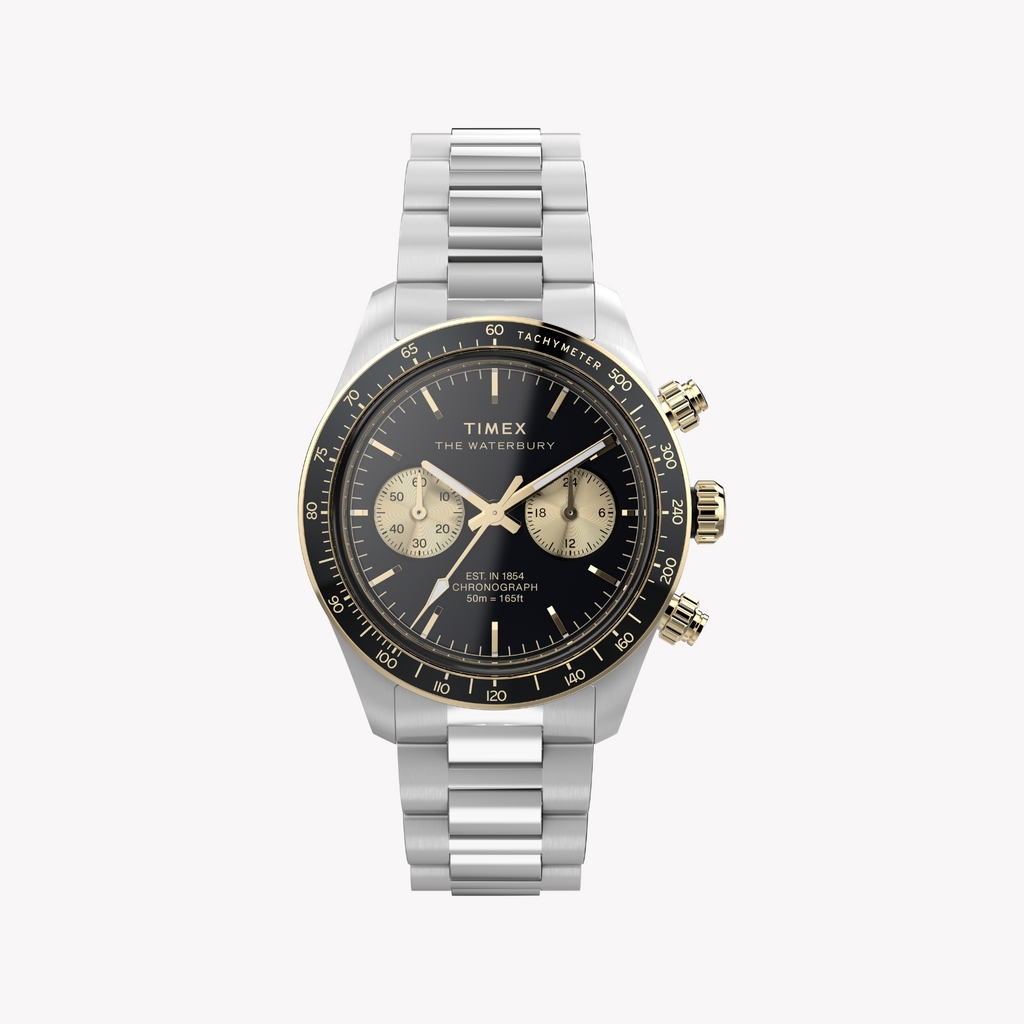 Timex Men's Silver Stainless Steel Watch | Tw2y24000