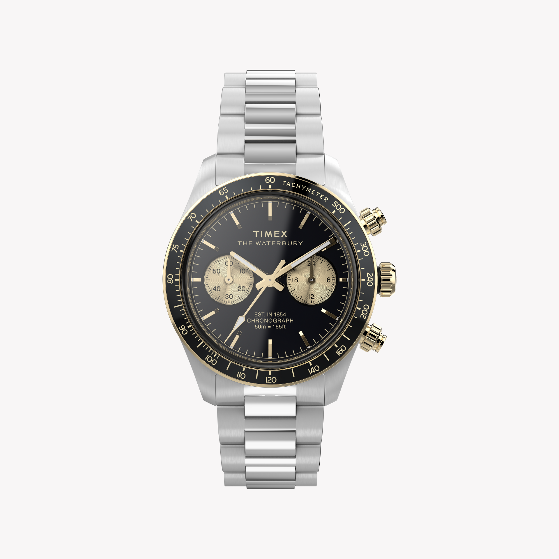 Timex Men's Silver Stainless Steel Watch | Tw2y24000